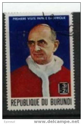 BURUNDI ° 1969 N° 330 YT + PORT - Gebruikt