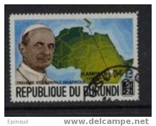 BURUNDI ° 1969 N° 332 YT + PORT - Oblitérés