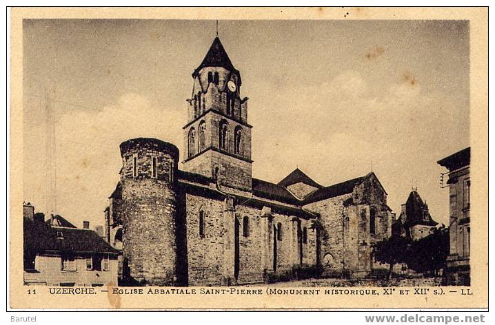 UZERCHE - Eglise Abbatiale Saint-Pierre - Uzerche