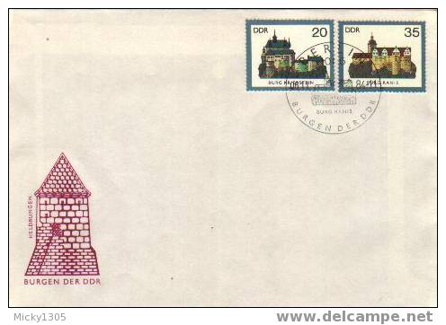 DDR / GDR - FDC Mi-Nr 2910/2913 (F340)- - 1981-1990