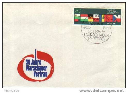 DDR / GDR - FDC Mi-Nr 2946 (F348)- - 1981-1990