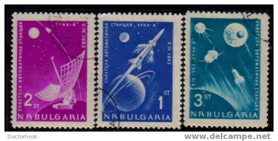 BULGARIA   Scott   #  1278-80  F-VF USED - Used Stamps