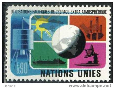 PIA - ONG - 1975 - Utilisation Pacifique De L´espace - (Yv 46-47) - Nuovi