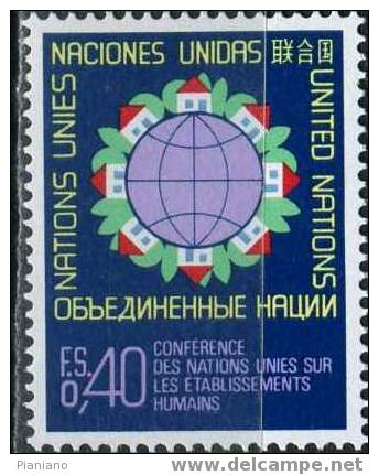 PIA - ONG - 1976 - Conférence Sur L´habitat  - (Yv 58-59) - Ungebraucht