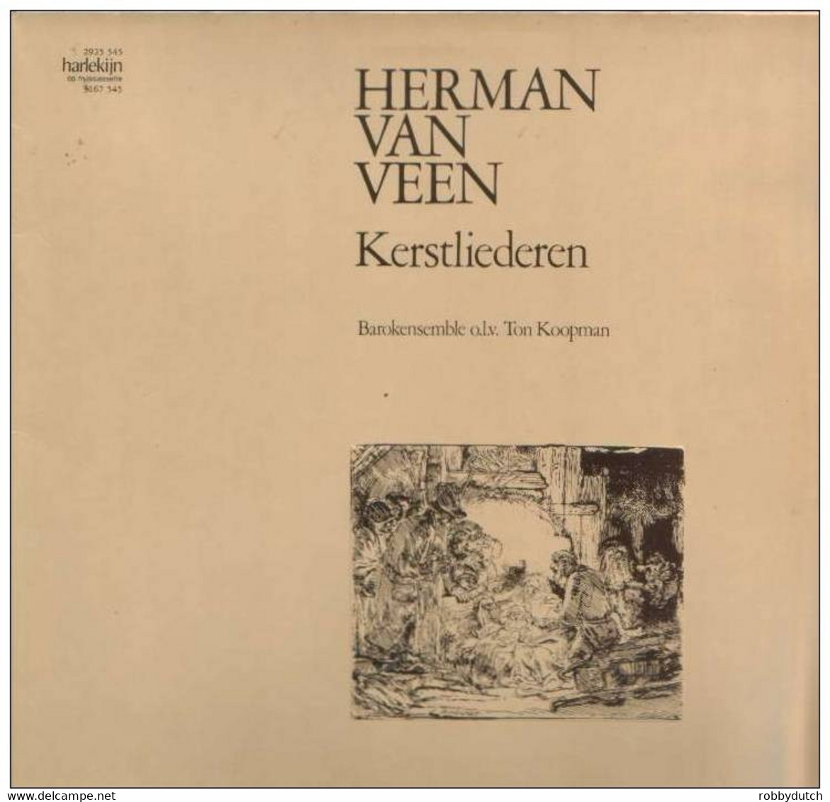 * LP * HERMAN VAN VEEN - KERSTLIEDEREN - Navidad