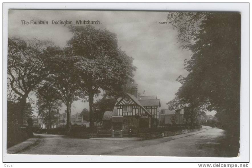 THE FOUNTAIN.  DODINGTON. WHITCHURCH. - Shropshire