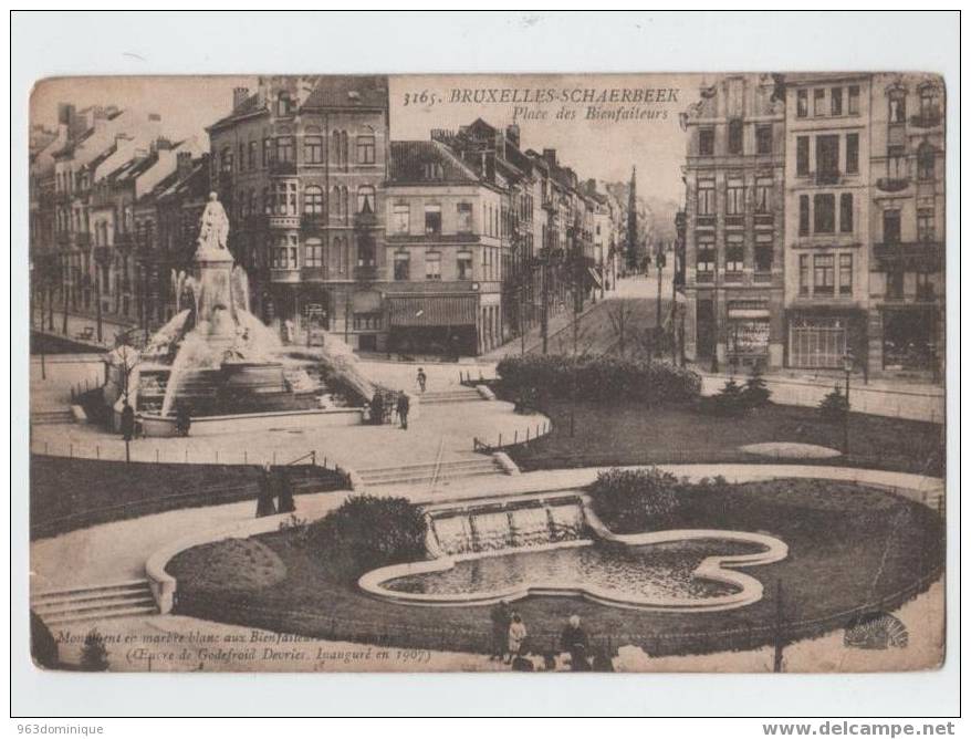 Bruxelles - Schaerbeek - Place Des Bienfaiteurs - Schaarbeek - Schaerbeek