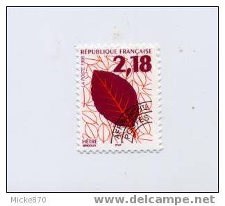 France Préoblitéré N°237 Neuf** Hetre - 1989-2008