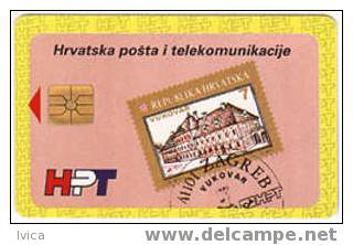 CROATIA - VUKOVAR  Stamp - 1993 - Croatie