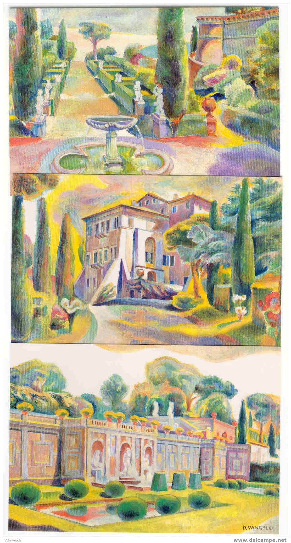 Vaticano - Cartoline Postali In Contenitore Serie Completa Nuova Castel Gandolfo Villa Pontificia - Unused Stamps