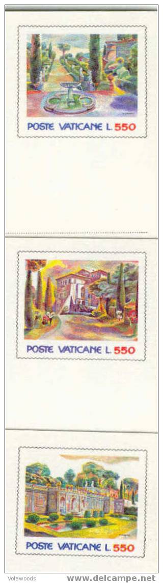 Vaticano - Cartoline Postali In Contenitore Serie Completa Nuova Castel Gandolfo Villa Pontificia - Neufs