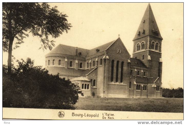 Bourg-Léopold De Kerk-Edition:Lievin Soeurs,Bourg Léopold Nels - Leopoldsburg (Beverloo Camp)