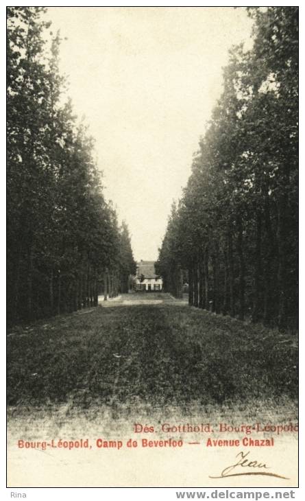 Bourg-Léopold-camp De Bevérloo-Avenue Chazal - Leopoldsburg (Beverloo Camp)