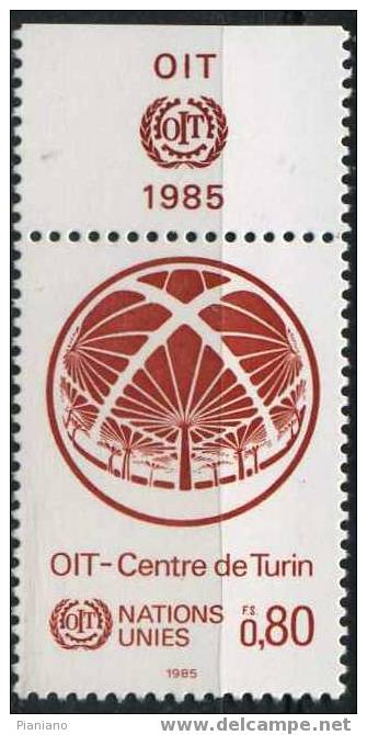 PIA - ONG - 1985 - Centre De Perfectionnement Et Technique De Turin - (Yv 127-28) - Unused Stamps