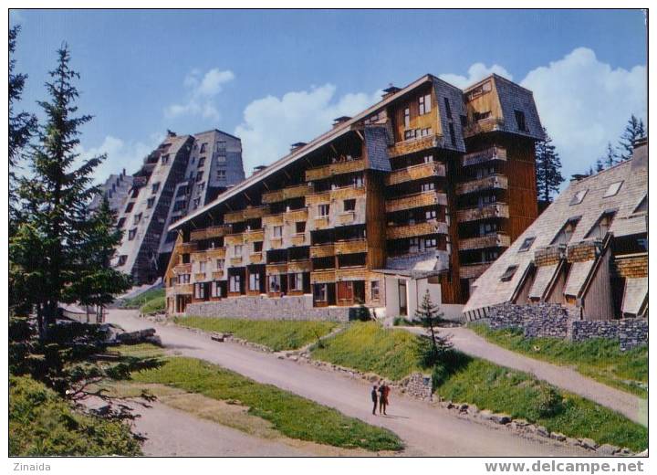 CARTE POSTALE D'AVORIAZ - N°1755 - LA STATION SANS VOITURE - Avoriaz