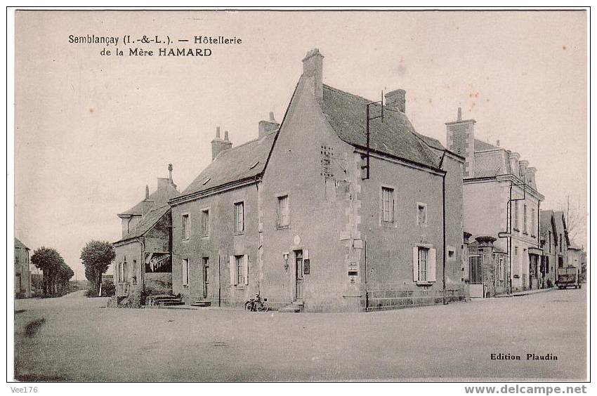 SEMBLANCAY (37) / COMMERCE / Hôtellerie De La Mère HAMARD. - Semblançay