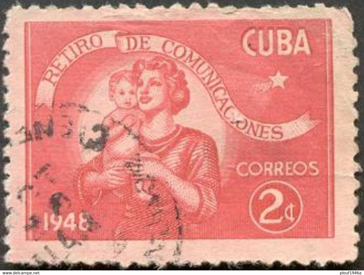 Pays : 145,2 (Cuba : République)   Yvert Et Tellier N°:    313 B (o) - Gebruikt