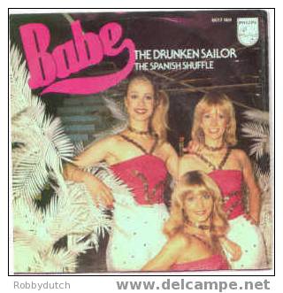 * 7" * BABE - THE DRUNKEN SAILOR (Girls Band, Nederpop 1980) - Disco, Pop