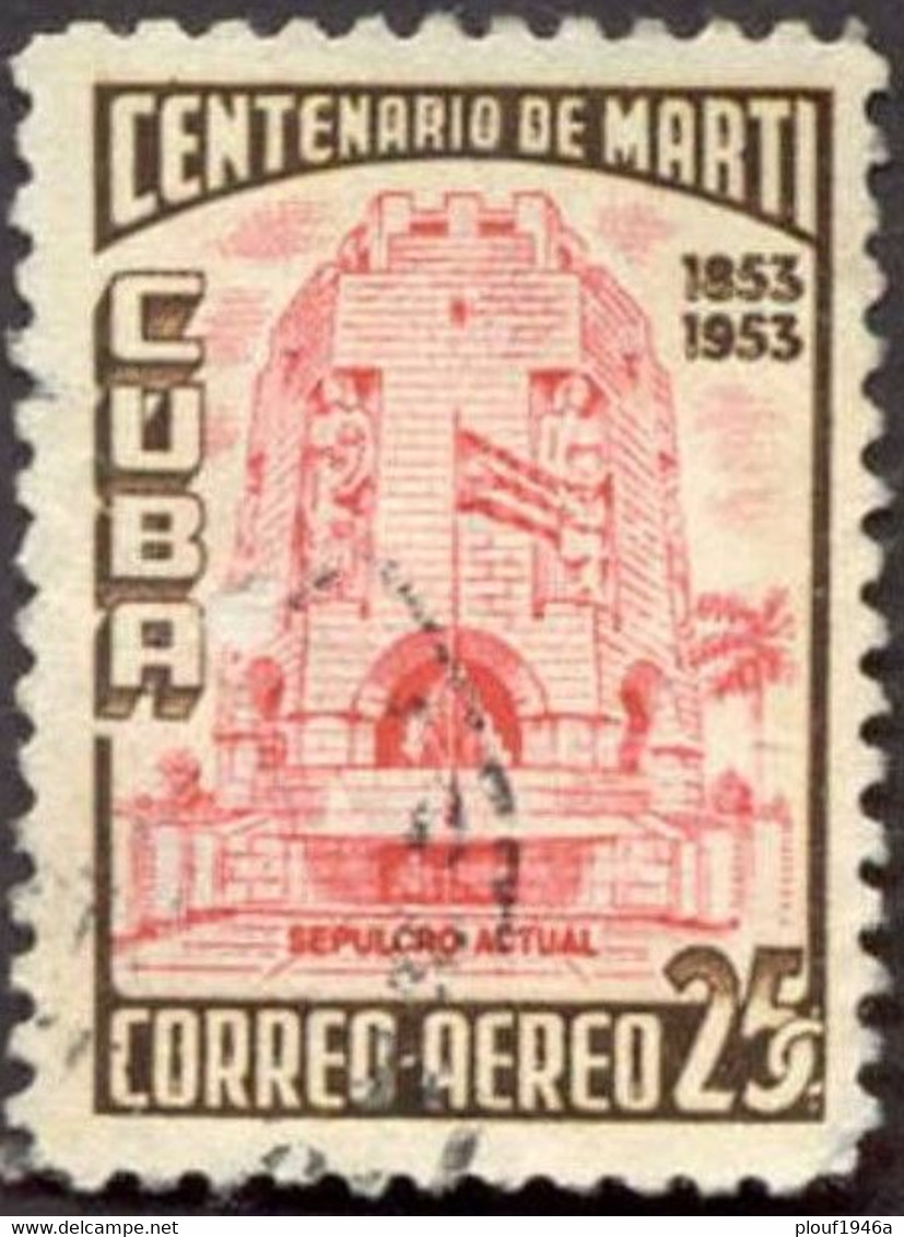 Pays : 145,2 (Cuba : République)   Yvert Et Tellier N°:  Aé   86 A (o) - Poste Aérienne