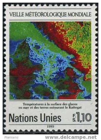 PIA - ONG - 1989 - Veille Météorologique Mondiale - (Yv 176-77) - Unused Stamps