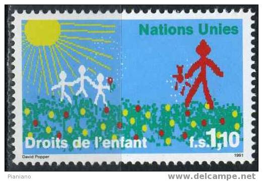 PIA - ONG - 1991 - Droits De L´Enfant   - (Yv 210-11) - Unused Stamps