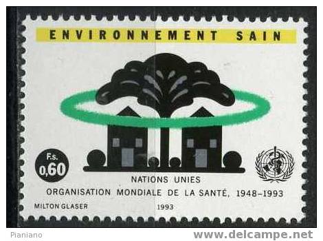 PIA - ONG - 1993 - Pour Un Environnement Sain - 45° De L´O.M.S.  - (Yv 247-48) - Ungebraucht