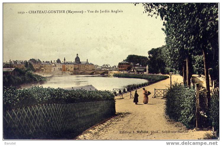 CHÂTEAU GONTIER - Vue Du Jardin Anglais - Chateau Gontier