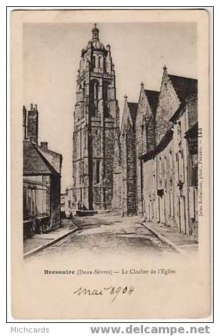 CPA 79 BRESSUIRE - Le Clocher De L'Eglise - Bressuire