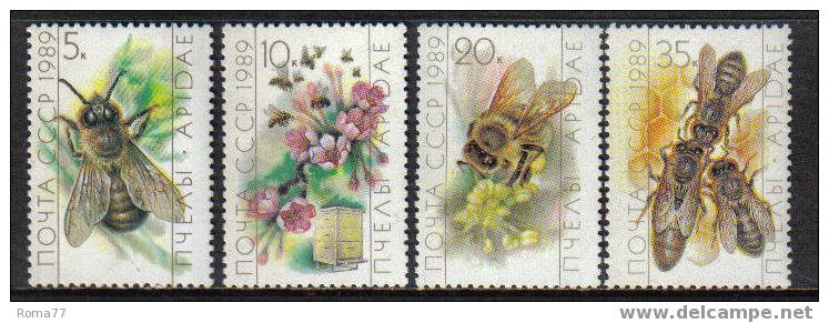 D419 - RUSSIA , API  N. 5627/5630 *** - Abeilles