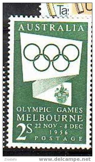 395 Australia: Olympic Games Melbourne 1956 YT 216 - Sommer 1956: Melbourne