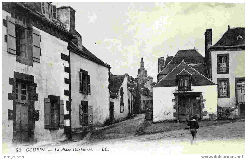 GOURIN - La Place Durhumel - Gourin