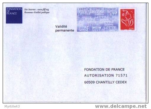 PAP Réponse Fondation De France - Neuf - N° 05R528 - Prêts-à-poster: Réponse /Lamouche