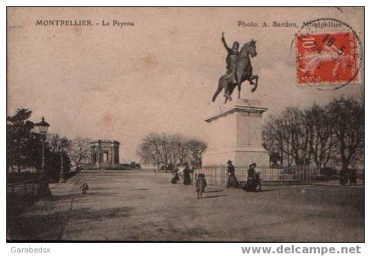 CPA De MONTPELLIER - Le Peyrou. - Montpellier