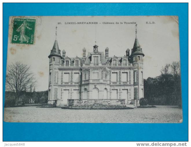 94) Limeil-brevannes- N°20 - Chateau De La Tourelle -    - Tres  Belle Carte - Limeil Brevannes