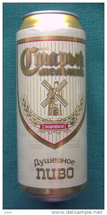 Russia: STARY MELNIC GOLD Beer Can 50 Cl - Lattine