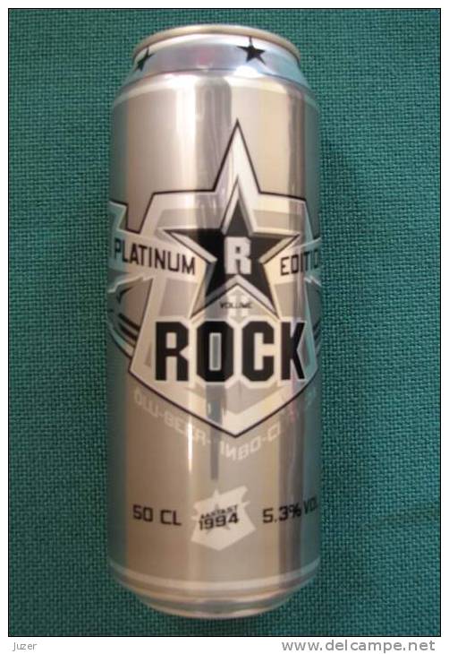 Estonia: SAKU ROCK Beer Can 50 Cl (new) (5) - Cans