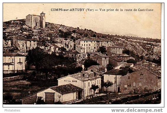 Comps   Vue - Comps-sur-Artuby