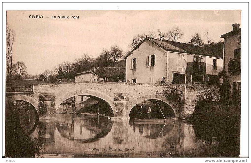 CIVRAY - Le Vieux Pont - Civray