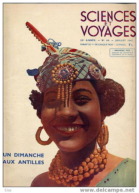 UN DIMANCHE AUX ANTILLES ( 4 PAGES )  -  SCIENCES & VOYAGES  -  PLUSIEURS THEMES DONT SUR BAGDAD ( 5 PAGES ) - 32 PAGES - Outre-Mer