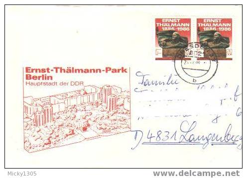 DDR / GDR FDC Mi-Nr 3014 (F438)- - 1981-1990