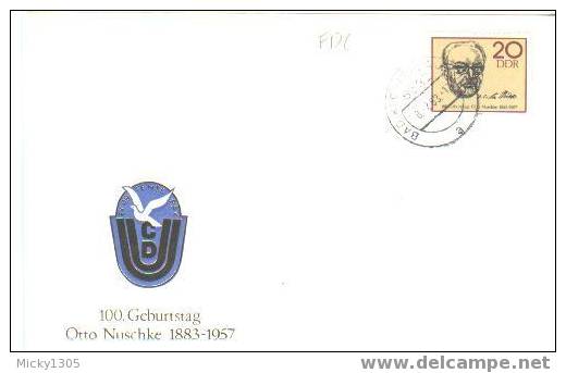 DDR / GDR FDC Mi-Nr 2774 (F458)- - 1981-1990