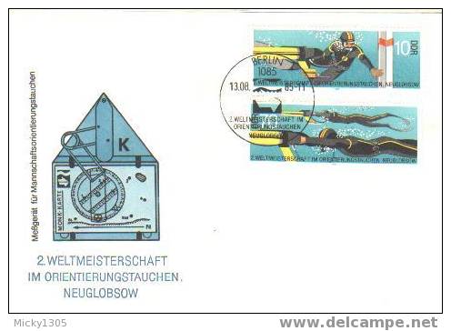 DDR / GDR FDC Mi-Nr 2961/2962 (F462)- - 1981-1990