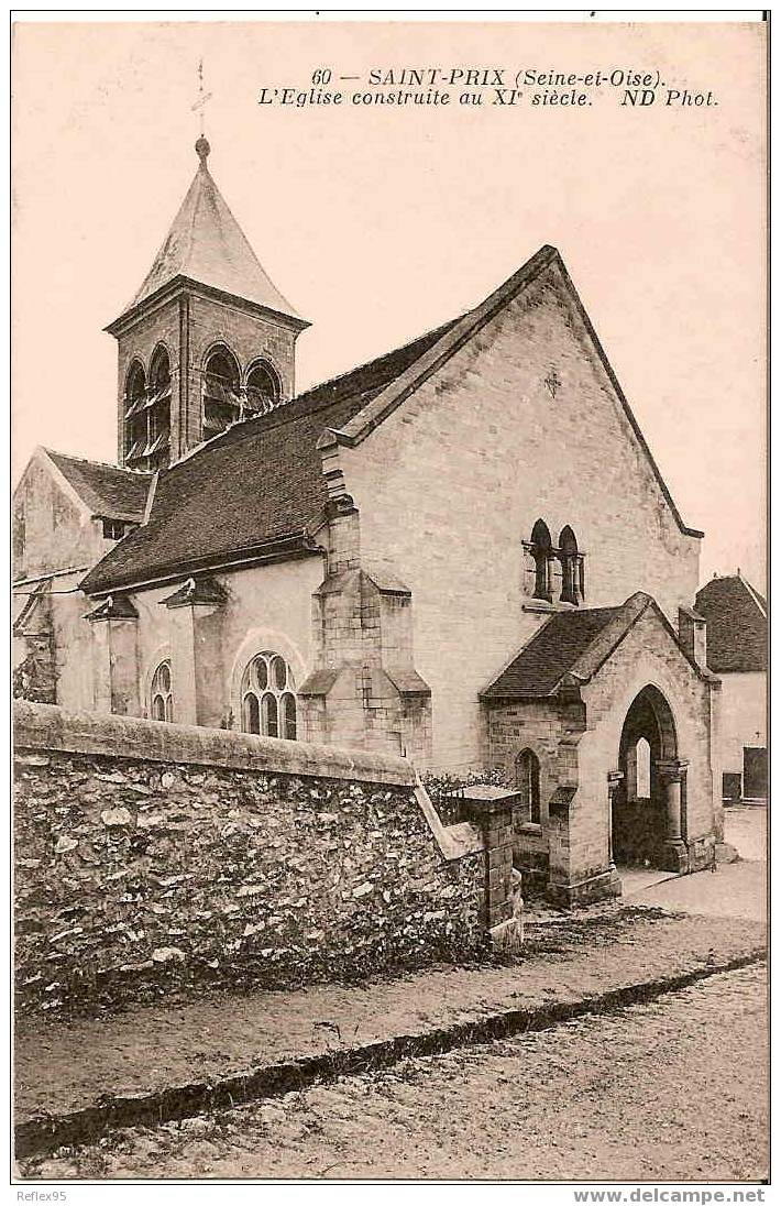 SAINT-PRIX - L'Eglise Construite Au XIè Siècle - Saint-Prix