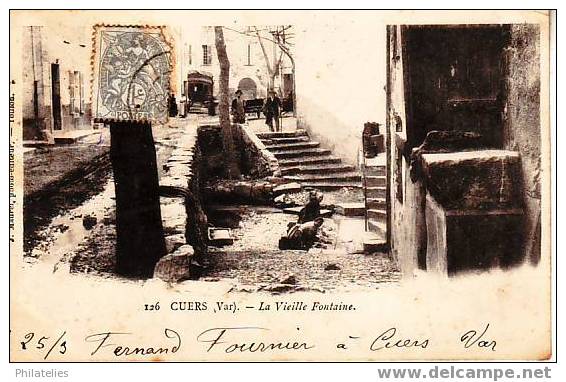 Cuers  Vieille Fontaine  1903 - Cuers