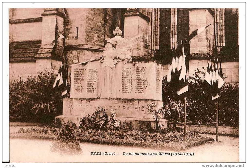 SEES - Le Monument Aux Morts (1914-1918) - Sees