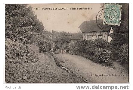 CPA 76 FORGES LES EAUX - Ferme Normande - Forges Les Eaux