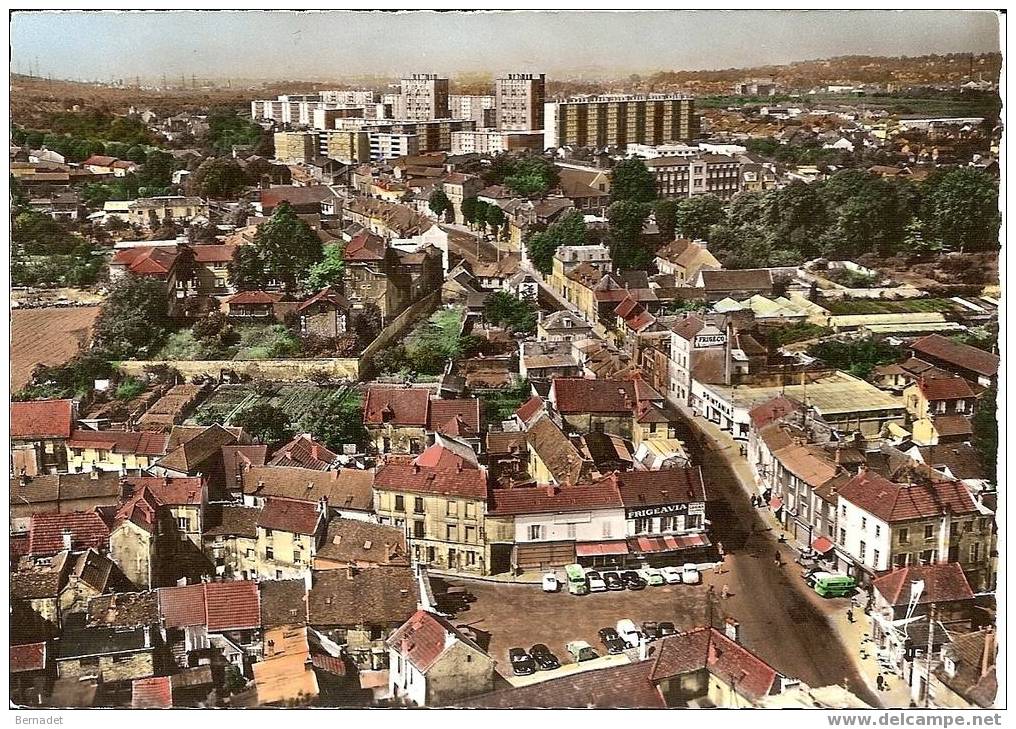 SARCELLES.....EN AVION AU DESSUS DE......VUE GENERALE - Sarcelles