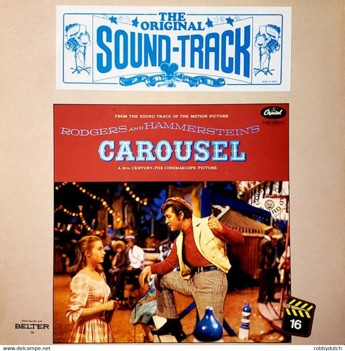 * LP * RODGERS & HAMMERSTEIN'S CAROUSEL - SHIRLEY JONES / CAMERON MITCHELL A.o. - Musique De Films