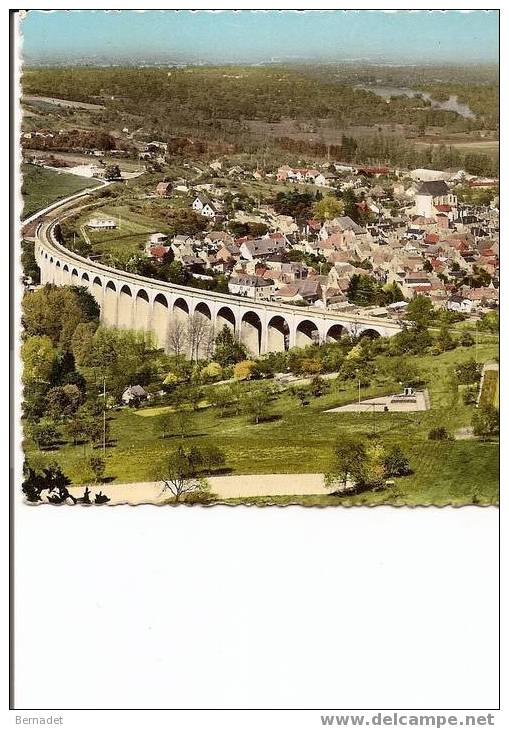 SANCERRE....VUE GENERALE SUR ST SATUR ET LE VIADUC - Sancerre