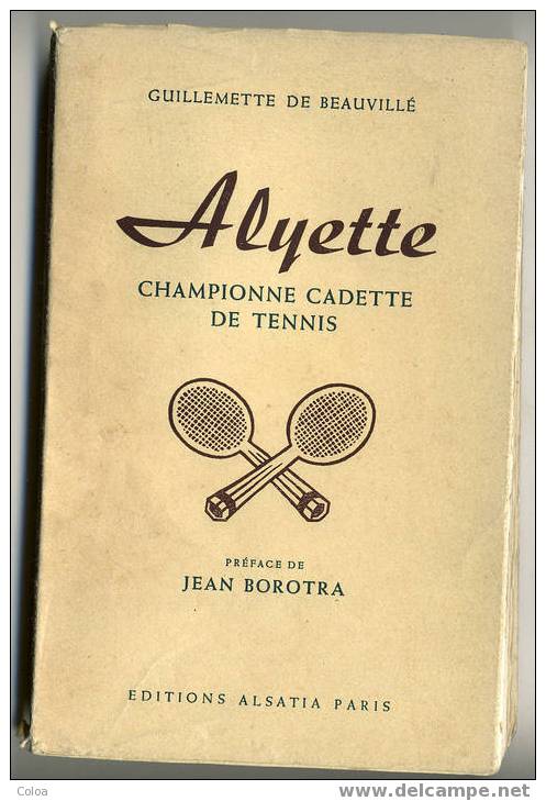 Alyette Championne Cadette De Tennis 1957 - Altri & Non Classificati